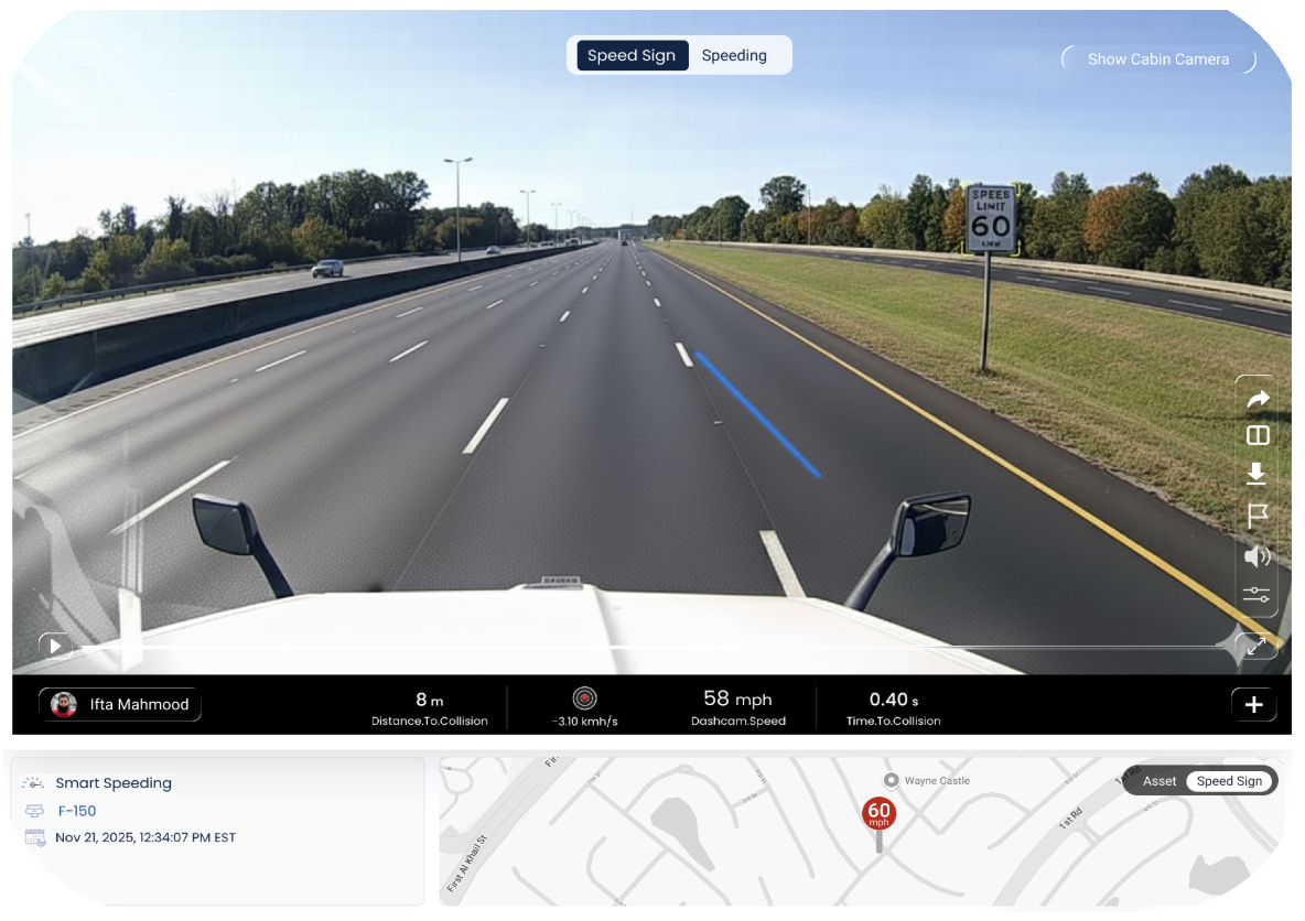Example of Smart Speeding